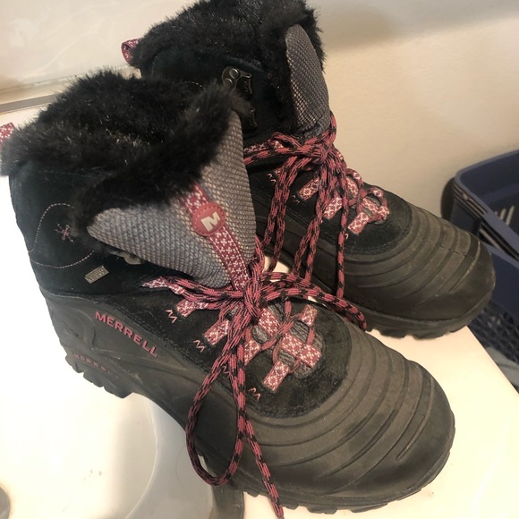 merrell fur lined boots